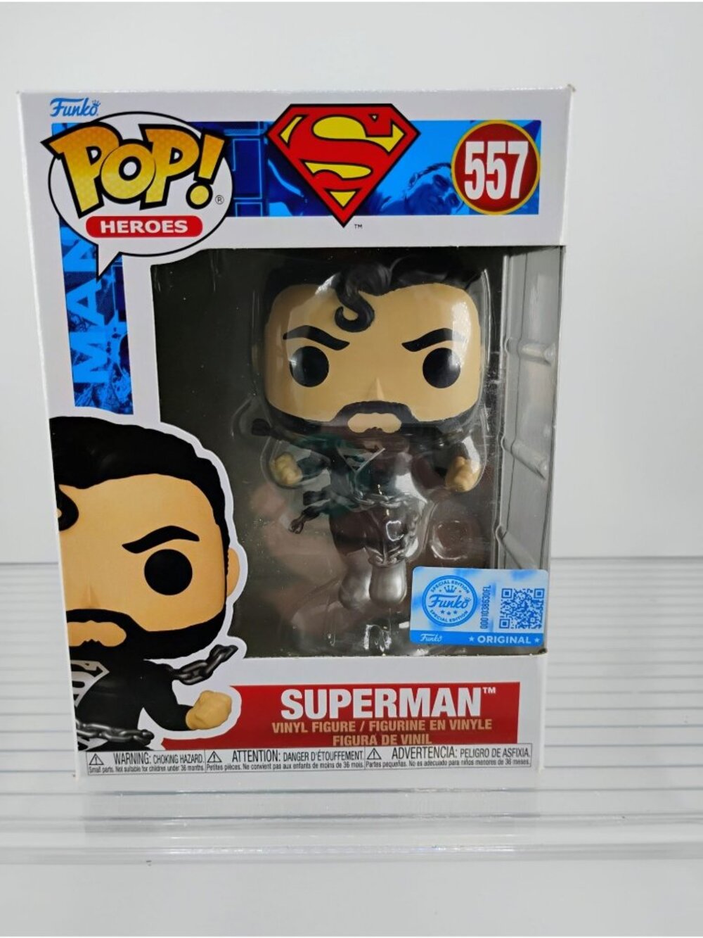Funko Pop! Heroes Superman 557 Vinyl Figure